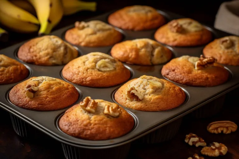 Banánové muffiny: skvělý recept na šťavnaté a nadýchané sladkosti