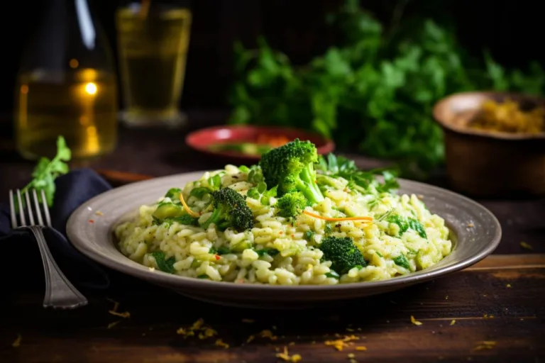 Brokolicové rizoto: skvělá chuť a zdravé nutriční výhody