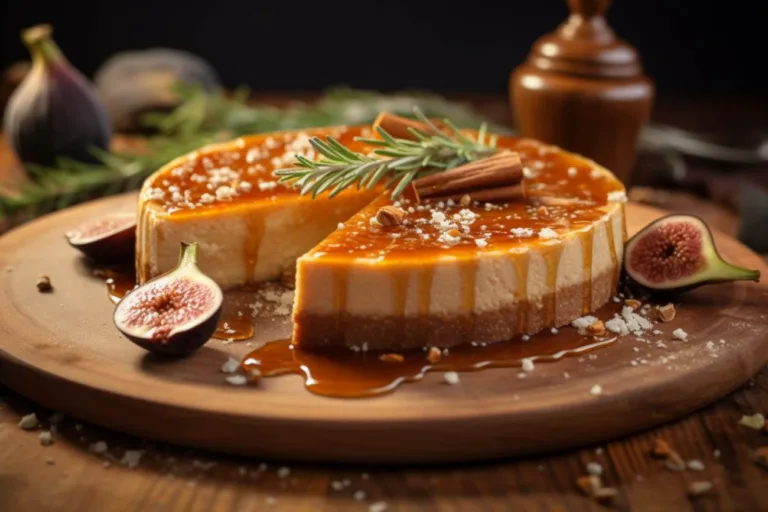 Cheesecake se slaným karamelovým polevem: výjimečná kombinace chutí