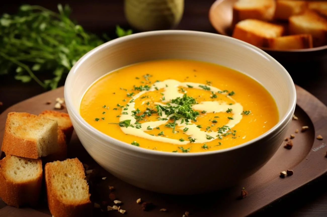 Chutná a lahodná: krémová mrkvová polévka