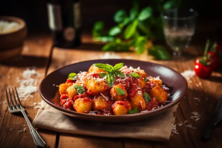 Gnocchi recept: vytvoření lahodné italské pokrmu