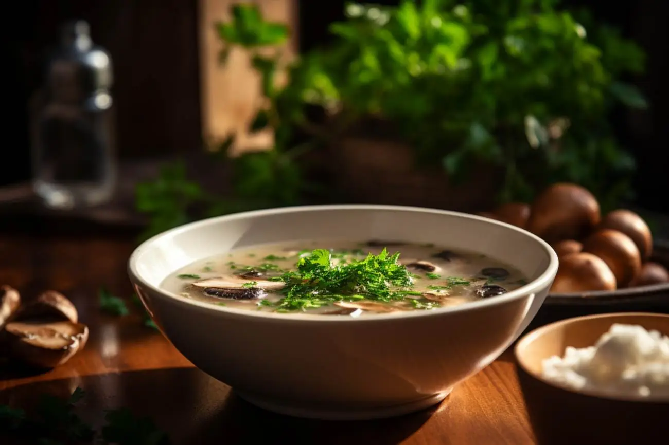Hubová polievka: lahodná chuť húb v každom lyžičke