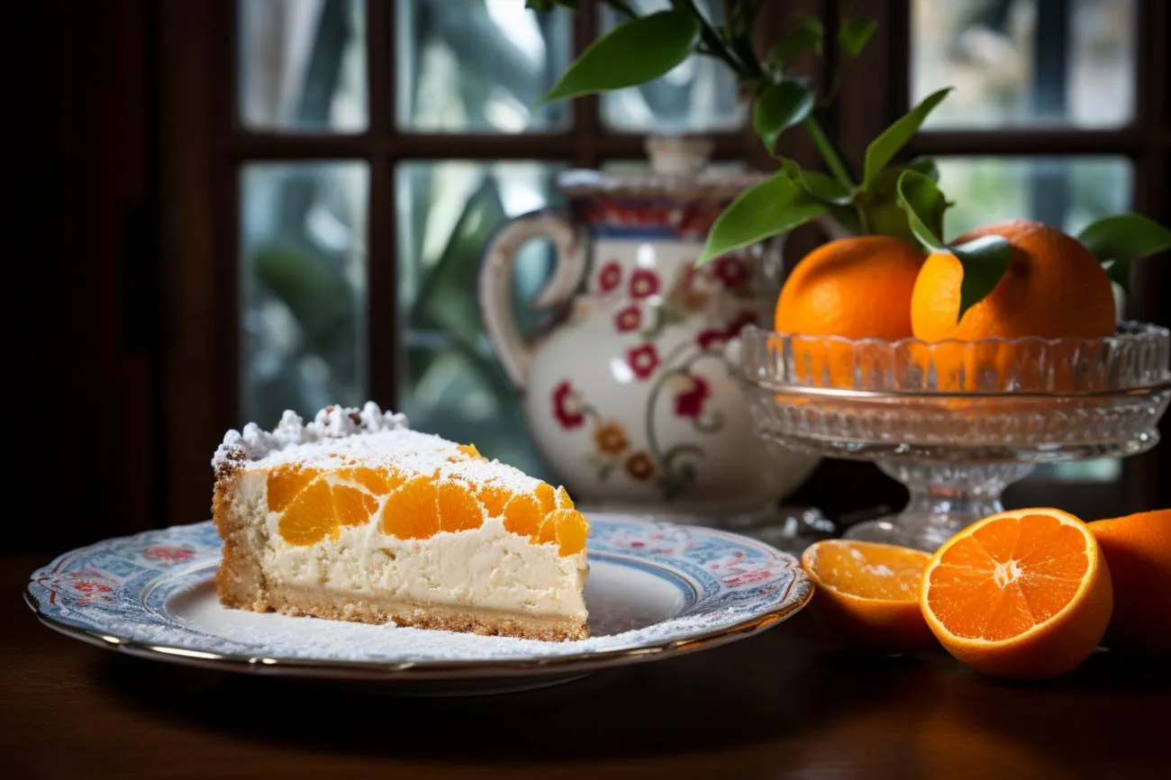 Mandarinkový cheesecake