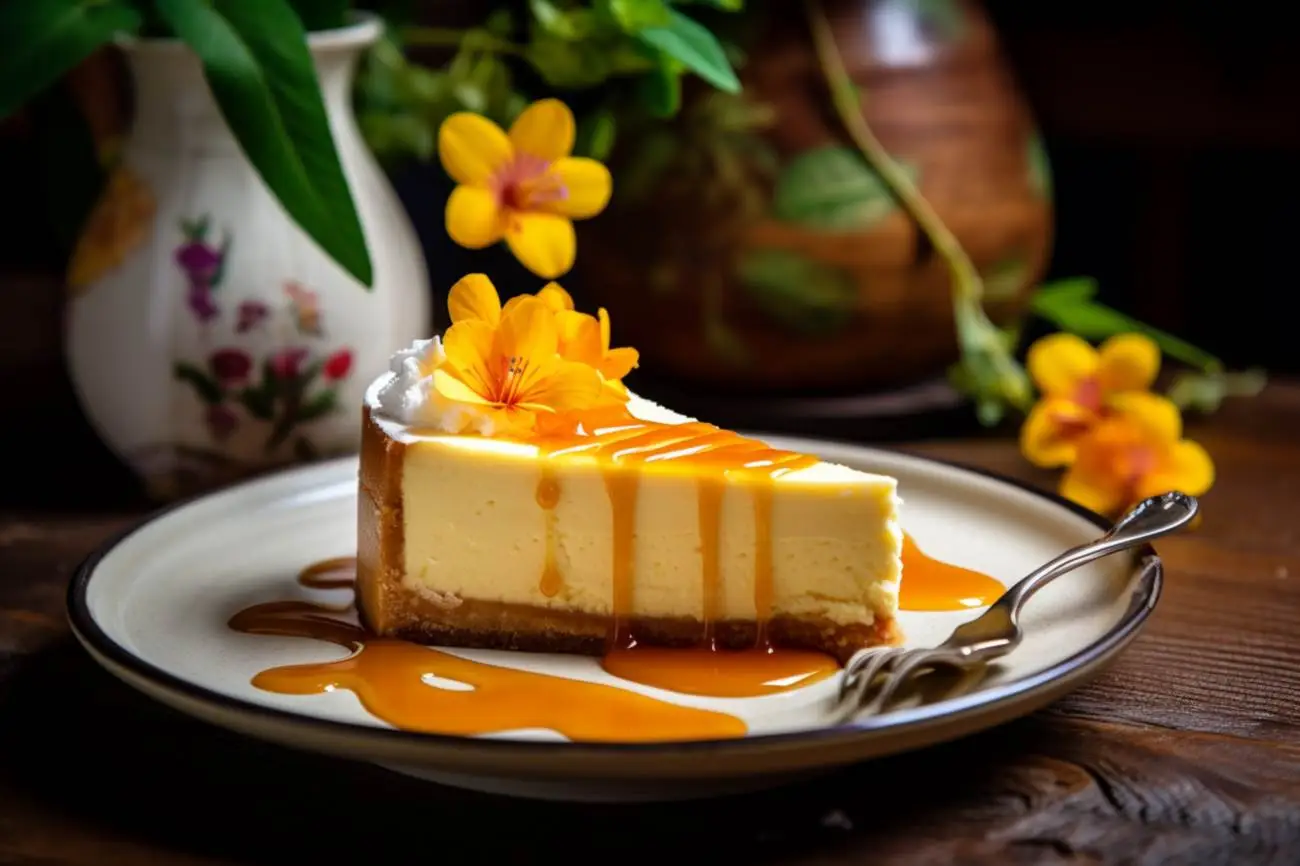 Mangový cheesecake: oslnivý dezert pro milovníky mang