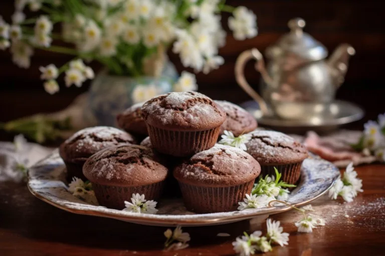 Vláčné čokoládové muffiny: vytvořte si dokonalý sladký zážitek